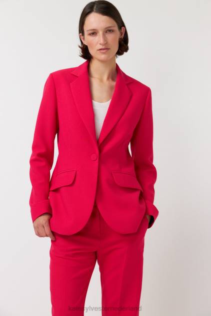 vrouwen Charles blazer Kate Sylvester kleding 8LB4O277 roze