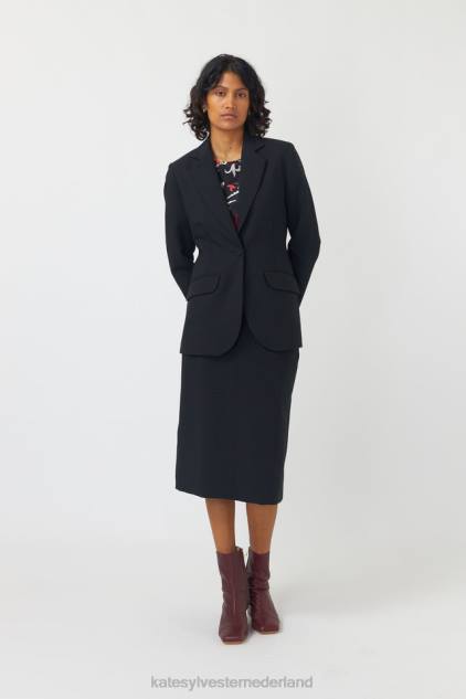 vrouwen Charles blazer Kate Sylvester kleding 8LB4O280 zwart