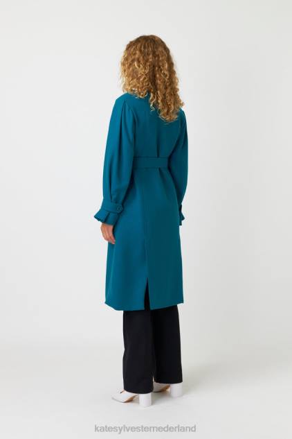 vrouwen Natalia-loopgraaf Kate Sylvester kleding 8LB4O268 turkoois