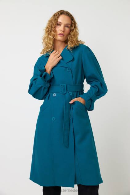 vrouwen Natalia-loopgraaf Kate Sylvester kleding 8LB4O268 turkoois