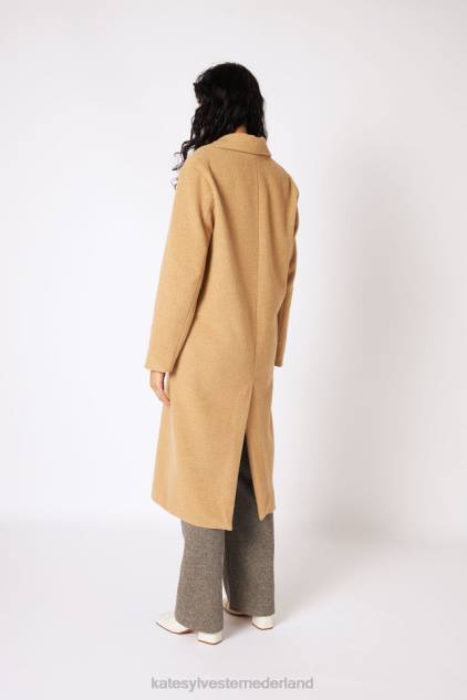 vrouwen aria jas Kate Sylvester kleding 8LB4O75 kameel
