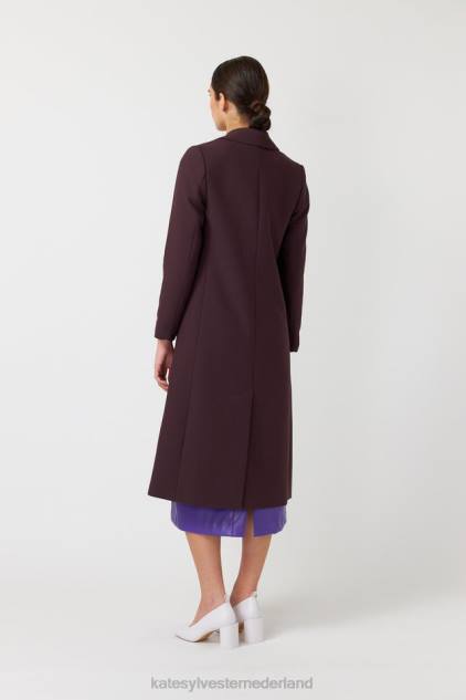 vrouwen connor jas Kate Sylvester kleding 8LB4O278 mahonie