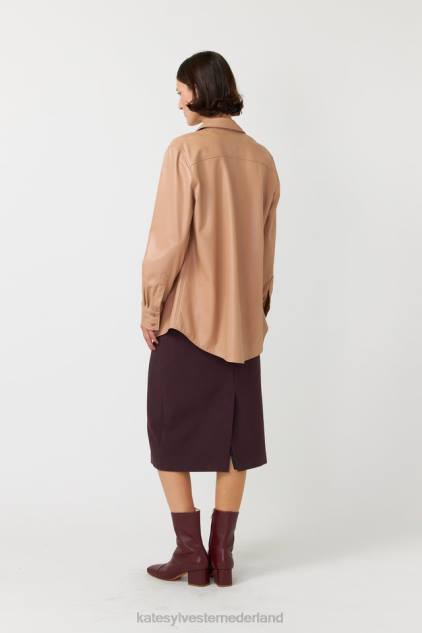 vrouwen frankrijk overshirt Kate Sylvester kleding 8LB4O281 latte