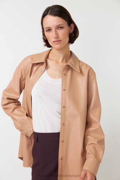 vrouwen frankrijk overshirt Kate Sylvester kleding 8LB4O281 latte