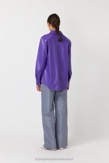 vrouwen frankrijk overshirt Kate Sylvester kleding 8LB4O283 paars