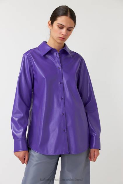 vrouwen frankrijk overshirt Kate Sylvester kleding 8LB4O283 paars