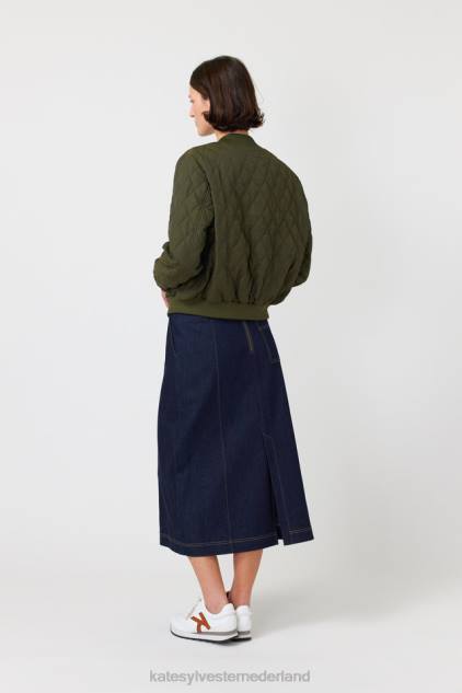 vrouwen gewatteerde bommenwerper Kate Sylvester kleding 8LB4O69 olijf