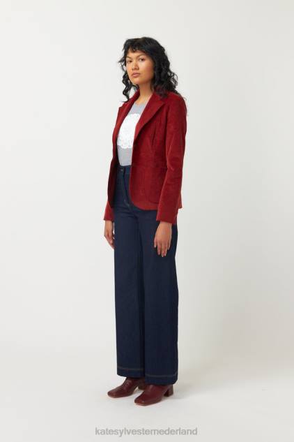 vrouwen koordblazer Kate Sylvester kleding 8LB4O55 steen