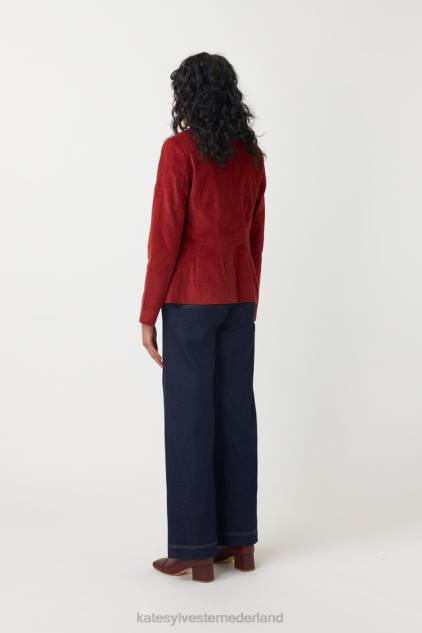 vrouwen koordblazer Kate Sylvester kleding 8LB4O55 steen