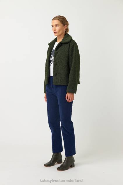 vrouwen lamsjasje Kate Sylvester kleding 8LB4O28 olijf