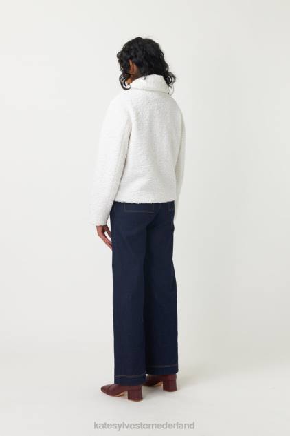 vrouwen lamsjasje Kate Sylvester kleding 8LB4O5 ivoor