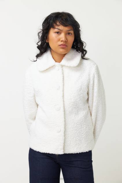 vrouwen lamsjasje Kate Sylvester kleding 8LB4O5 ivoor