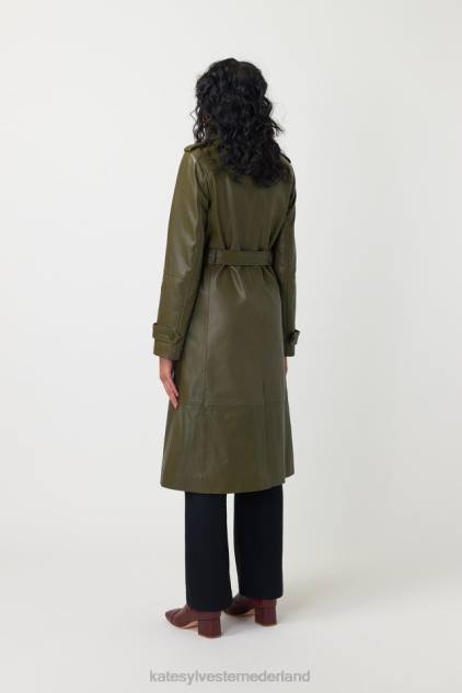 vrouwen molenaar jas Kate Sylvester kleding 8LB4O12 olijf