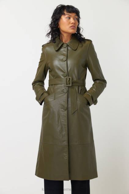 vrouwen molenaar jas Kate Sylvester kleding 8LB4O12 olijf