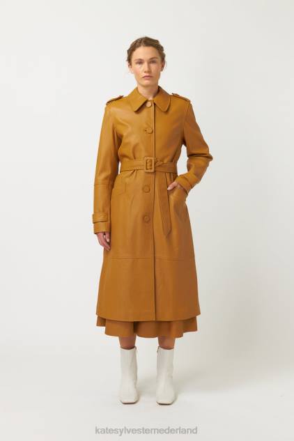 vrouwen molenaar jas Kate Sylvester kleding 8LB4O49 bruinen