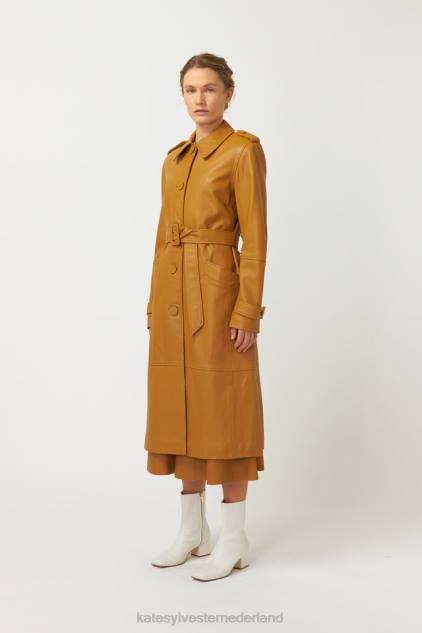 vrouwen molenaar jas Kate Sylvester kleding 8LB4O49 bruinen