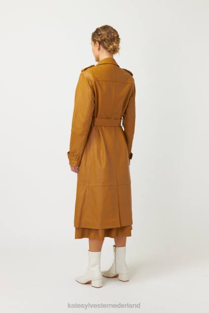 vrouwen molenaar jas Kate Sylvester kleding 8LB4O49 bruinen
