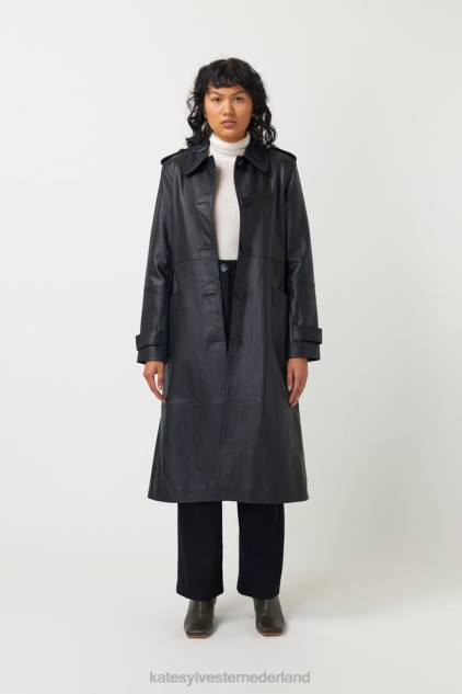 vrouwen molenaar jas Kate Sylvester kleding 8LB4O8 zwart