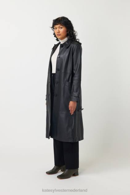 vrouwen molenaar jas Kate Sylvester kleding 8LB4O8 zwart