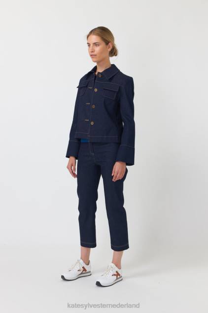 vrouwen spijkerjasje Kate Sylvester kleding 8LB4O284 indigo