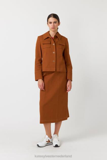vrouwen spijkerjasje Kate Sylvester kleding 8LB4O285 whisky