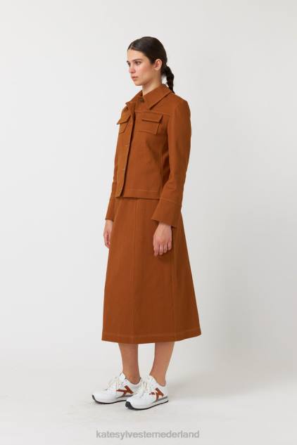 vrouwen spijkerjasje Kate Sylvester kleding 8LB4O285 whisky