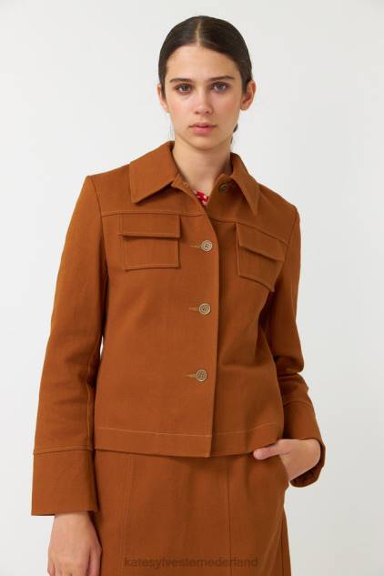 vrouwen spijkerjasje Kate Sylvester kleding 8LB4O285 whisky