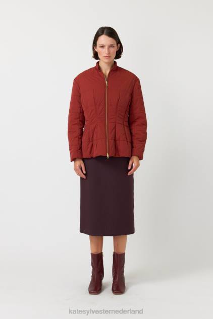 vrouwen thermo-jas Kate Sylvester kleding 8LB4O259 tabak