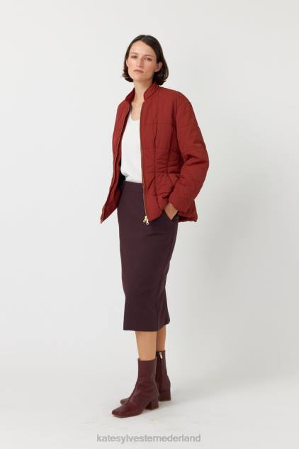 vrouwen thermo-jas Kate Sylvester kleding 8LB4O259 tabak