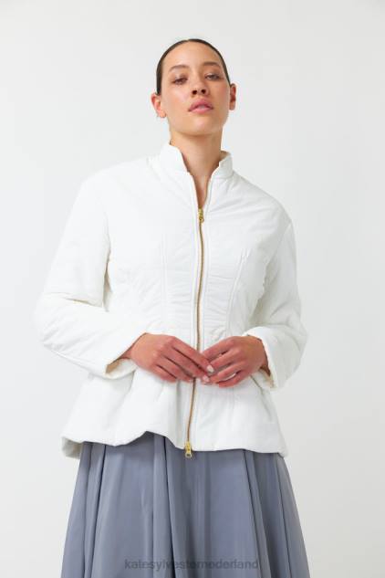 vrouwen thermo-jas Kate Sylvester kleding 8LB4O261 wit