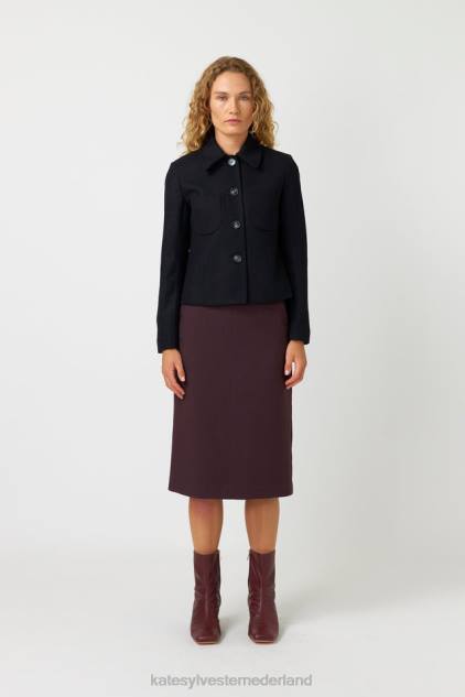 vrouwen zuster jas Kate Sylvester kleding 8LB4O275 zwart