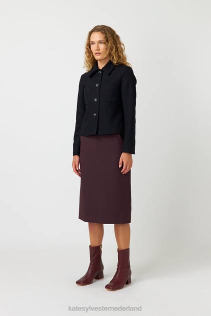 vrouwen zuster jas Kate Sylvester kleding 8LB4O275 zwart