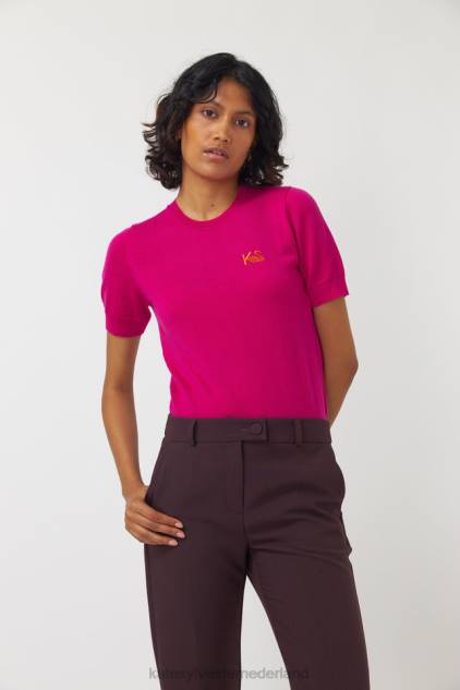 vrouwen Leonard broek Kate Sylvester kleding 8LB4O249 mahonie