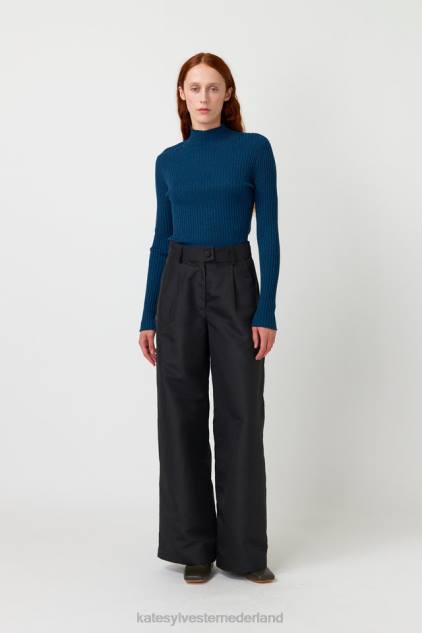 vrouwen alba broek Kate Sylvester kleding 8LB4O236 zwart