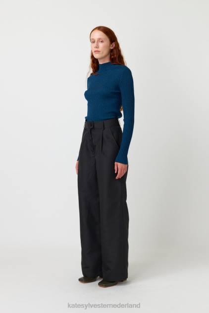 vrouwen alba broek Kate Sylvester kleding 8LB4O236 zwart
