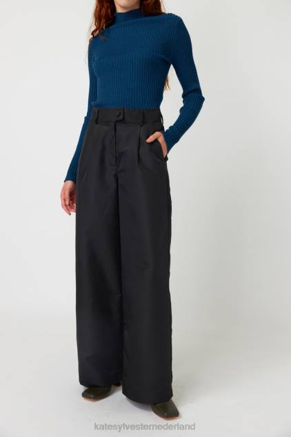 vrouwen alba broek Kate Sylvester kleding 8LB4O236 zwart