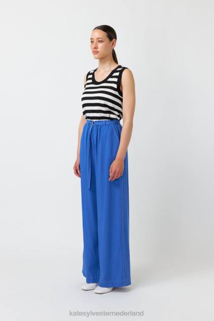 vrouwen dee broek Kate Sylvester kleding 8LB4O252 blauw