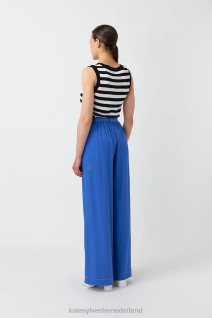 vrouwen dee broek Kate Sylvester kleding 8LB4O252 blauw
