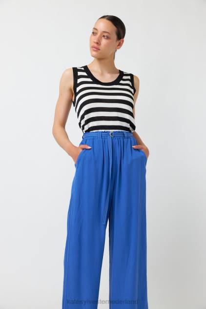 vrouwen dee broek Kate Sylvester kleding 8LB4O252 blauw