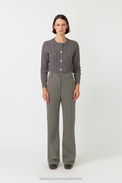 vrouwen elissa broek Kate Sylvester kleding 8LB4O247 tweed