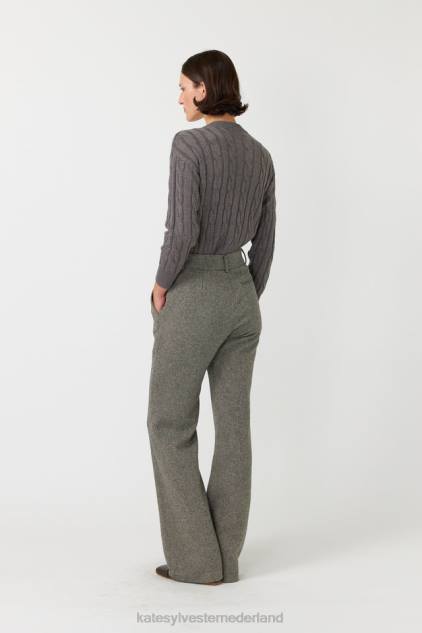 vrouwen elissa broek Kate Sylvester kleding 8LB4O247 tweed