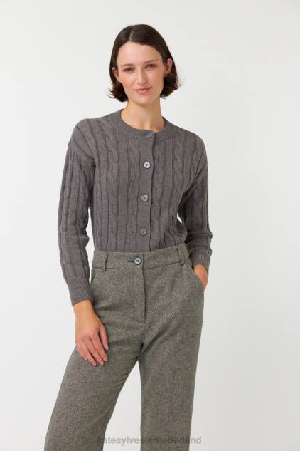 vrouwen elissa broek Kate Sylvester kleding 8LB4O247 tweed