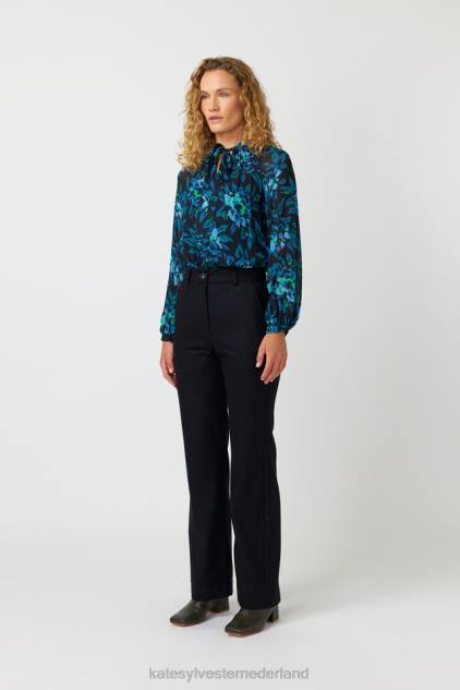 vrouwen elissa broek Kate Sylvester kleding 8LB4O248 zwart