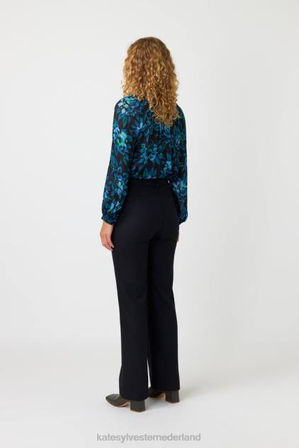 vrouwen elissa broek Kate Sylvester kleding 8LB4O248 zwart