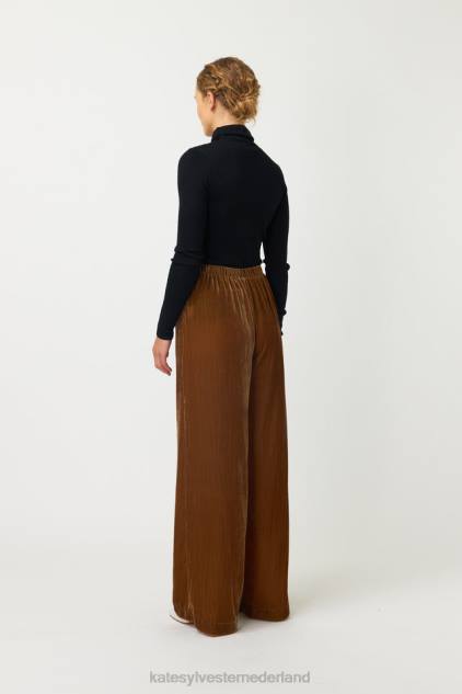 vrouwen koo broek Kate Sylvester kleding 8LB4O51 goud