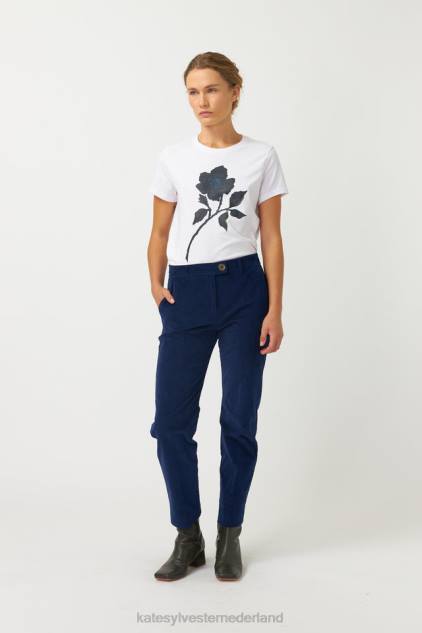 vrouwen koord broek Kate Sylvester kleding 8LB4O23 inkt