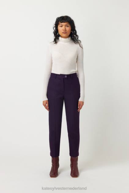 vrouwen maria broek Kate Sylvester kleding 8LB4O241 paars