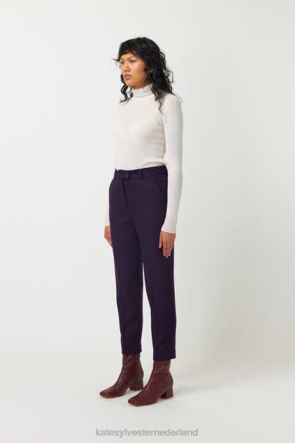 vrouwen maria broek Kate Sylvester kleding 8LB4O241 paars