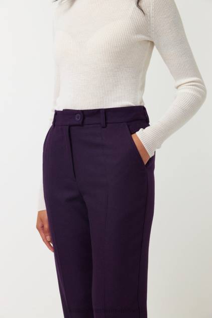 vrouwen maria broek Kate Sylvester kleding 8LB4O241 paars