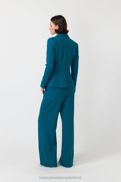vrouwen morris broek Kate Sylvester kleding 8LB4O239 turkoois